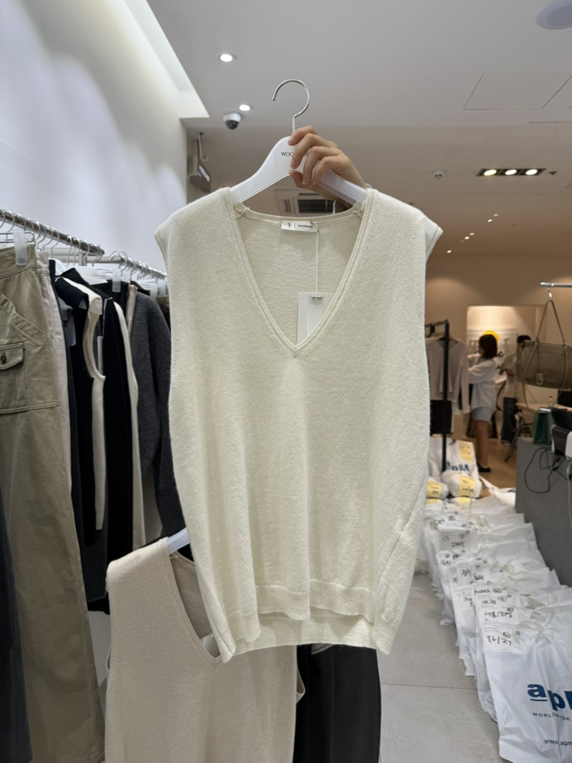 WOOD SAGE東大門實拍女裝新款人氣熱賣時尚真品吊帶背心WOOD SAGE吊帶/背心圖色1白