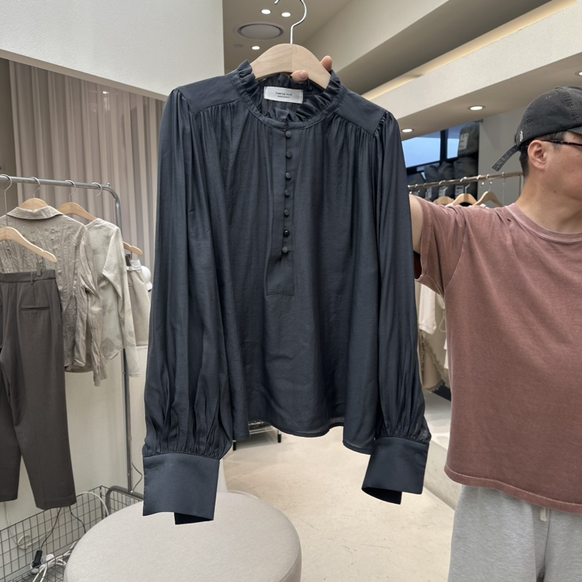 HUMMING BIRD韓國代購女裝新品真品時尚熱賣休閑襯衫蕾絲衫HUMMING BIRD襯衫/蕾絲衫圖色2
