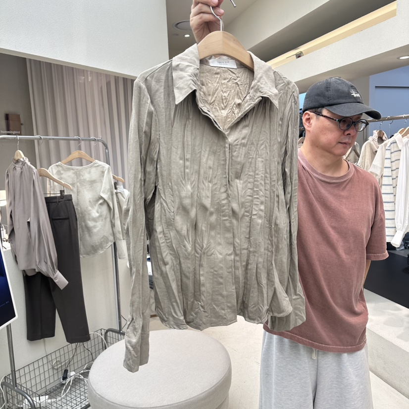 HUMMING BIRD東大門實拍女士新品時尚休閑人氣襯衫蕾絲衫HUMMING BIRD襯衫/蕾絲衫圖色1