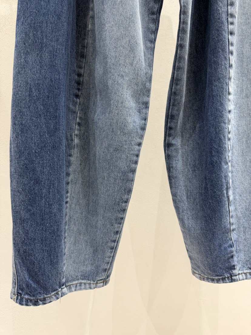 SHIRRING東大門實拍女裝新品推薦休閑真品時尚牛仔褲燈芯絨SHIRRING牛仔褲