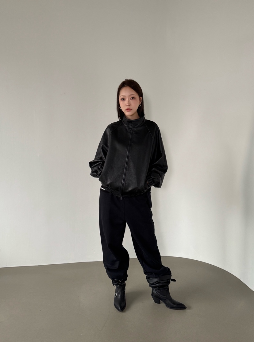 LE ETOILE東大門實拍女裝新品休閑熱賣推薦人氣皮衣羊皮Le etoile皮衣