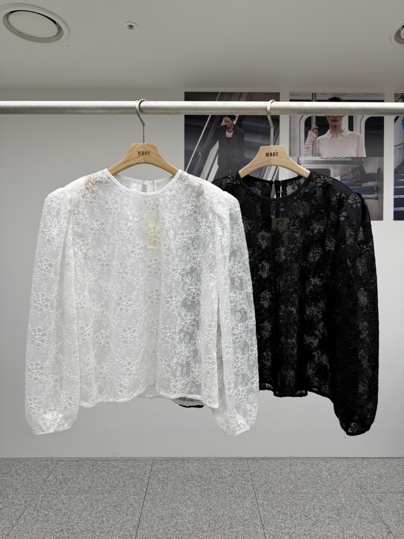 MADE-P東大門直郵女裝新品推薦熱賣真品人氣休閑襯衫蕾絲衫MADE-P襯衫/蕾絲衫