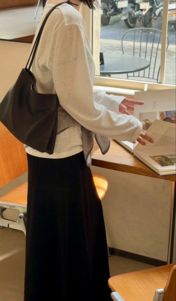 TROUVAILLE東大門直郵女裝新款人氣單肩斜跨包絨面革牛皮TROUVAILLE單肩/斜跨包