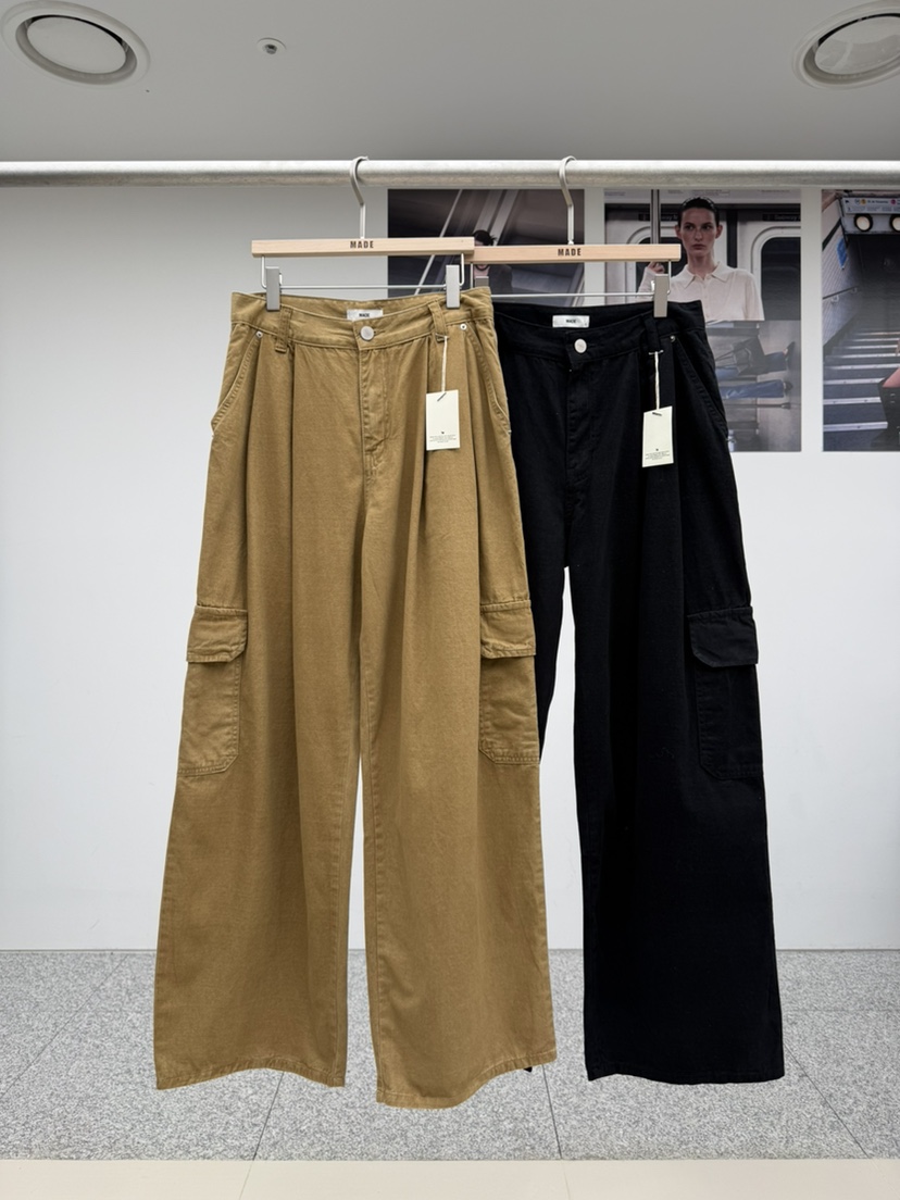 MADE-P韓國直郵女士新款真品時尚人氣休閑熱賣推薦休閑褲MADE-P休閑褲
