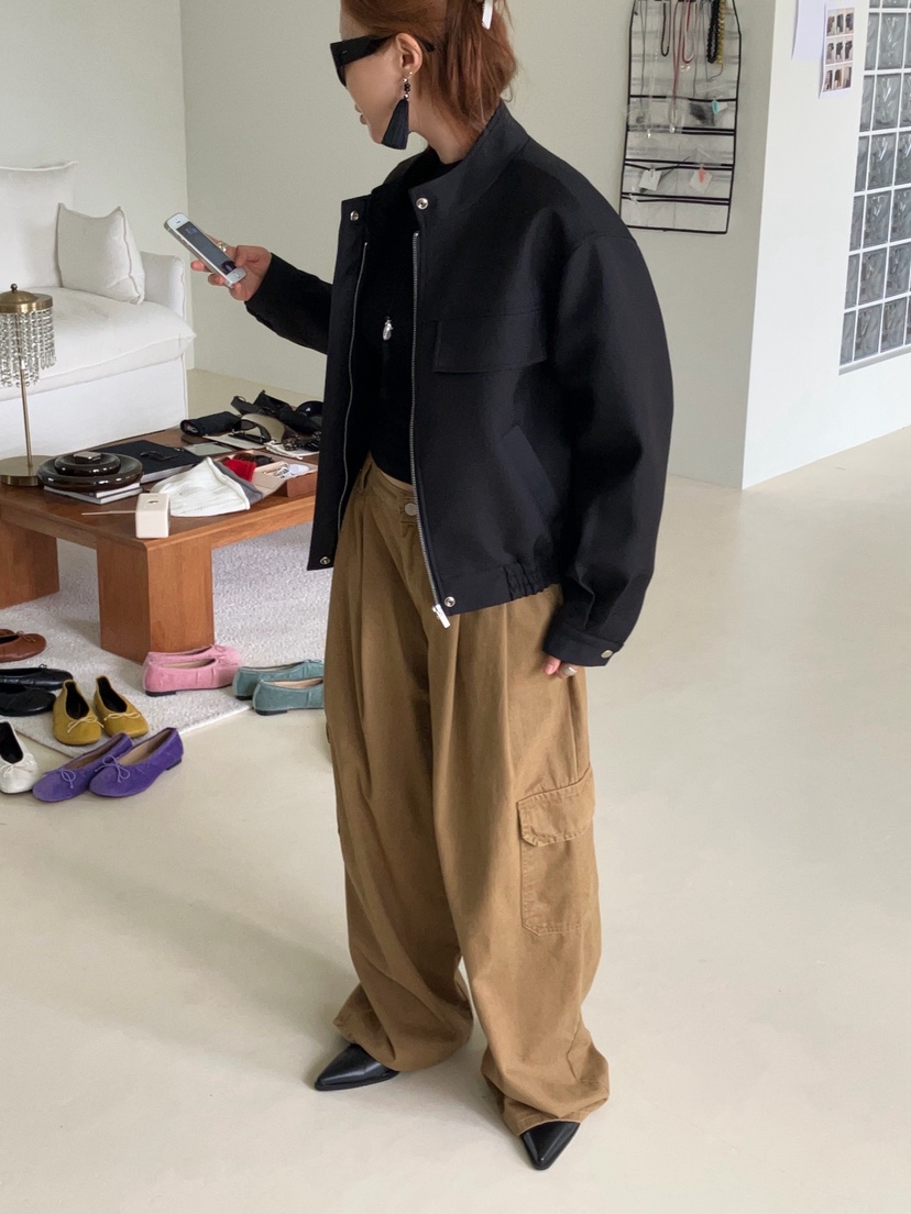 MADE-P韓國直郵女士新款真品時尚人氣休閑熱賣推薦休閑褲MADE-P休閑褲