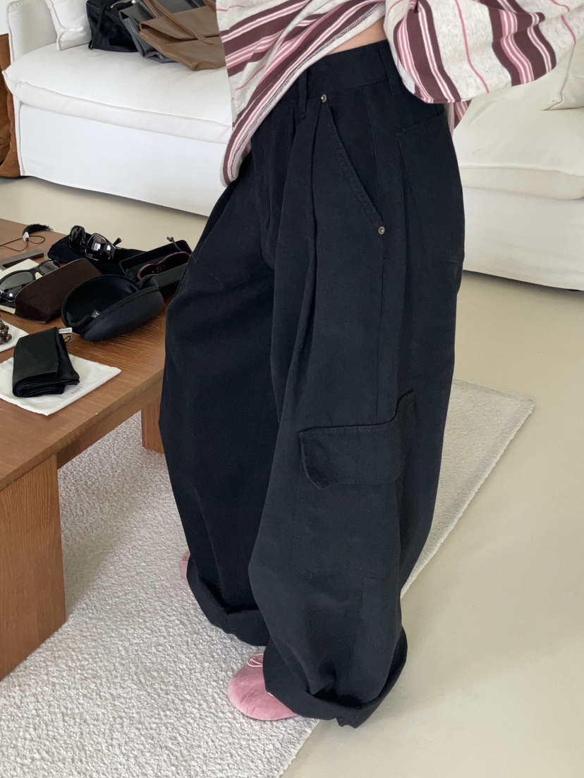 MADE-P韓國直郵女士新款真品時尚人氣休閑熱賣推薦休閑褲MADE-P休閑褲