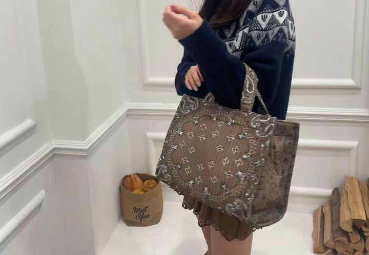 TROUVAILLE東大門實拍女裝新款真品熱賣人氣休閑單肩斜跨包TROUVAILLE單肩/斜跨包