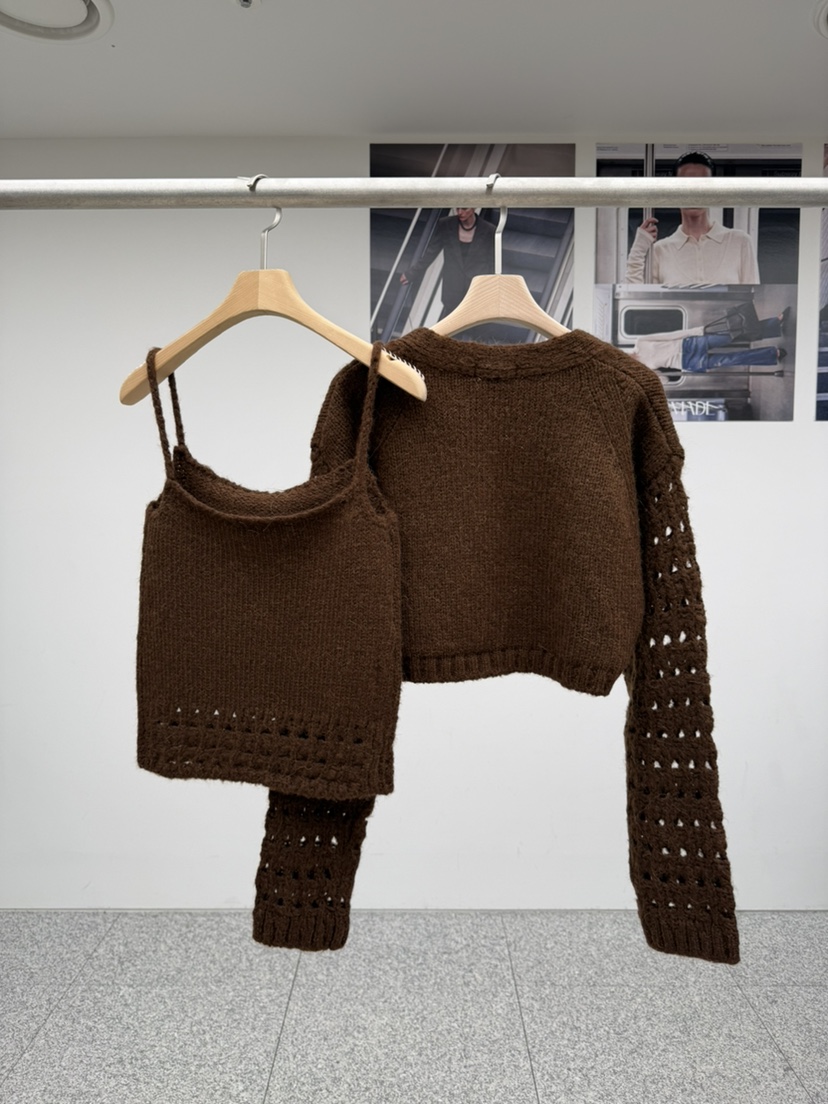 MADE-P韓國代購女裝新款熱賣真品人氣推薦休閑時尚套裝手工MADE-P套裝