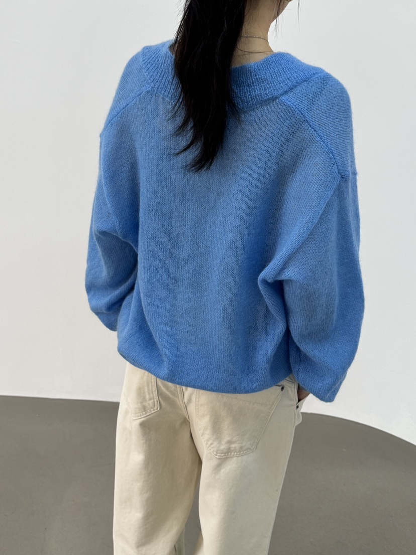 LE ETOILE東大門實拍女士新品推薦真品人氣針織衫V領深VLe etoile針織衫
