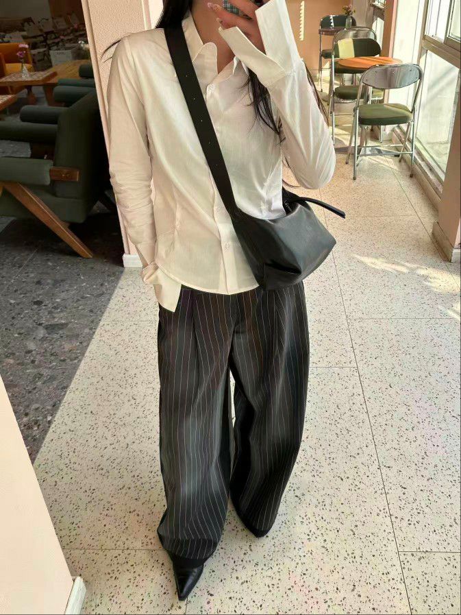 TROUVAILLE東大門實拍女士新品推薦熱賣人氣時尚單肩斜跨包TROUVAILLE單肩/斜跨包