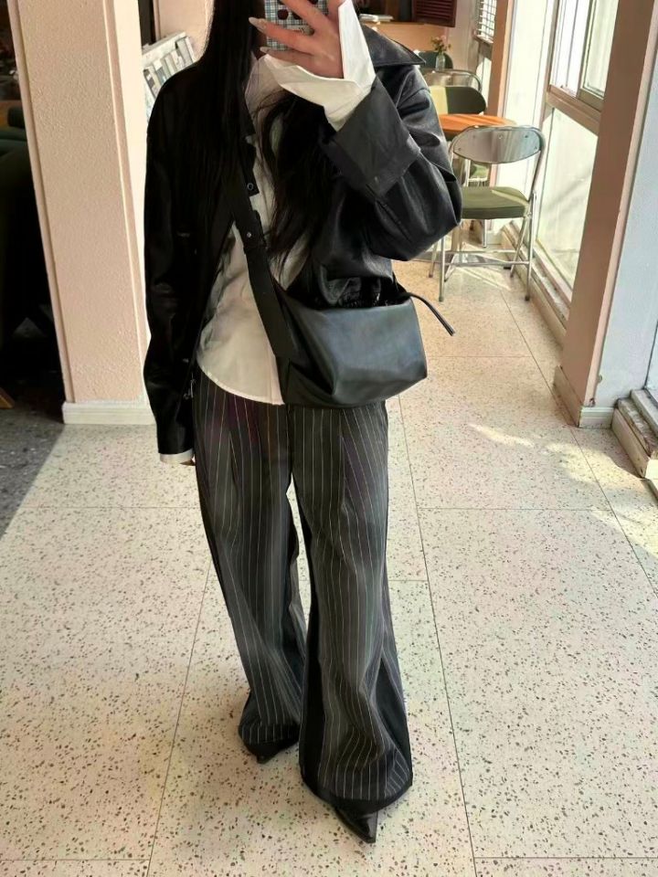 TROUVAILLE東大門實拍女士新品推薦熱賣人氣時尚單肩斜跨包TROUVAILLE單肩/斜跨包