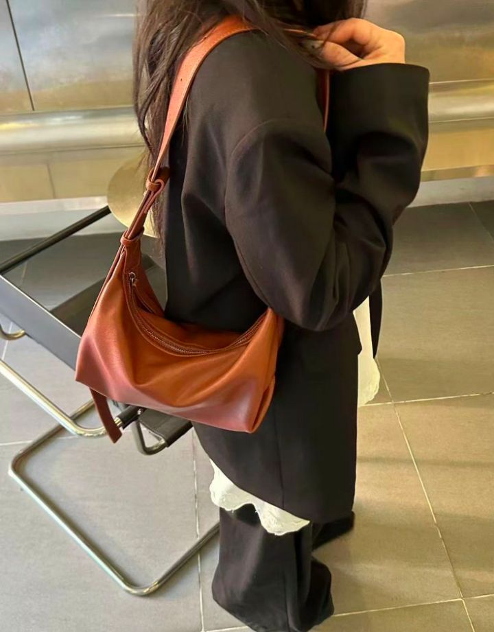 TROUVAILLE東大門實拍女士新品推薦熱賣人氣時尚單肩斜跨包TROUVAILLE單肩/斜跨包