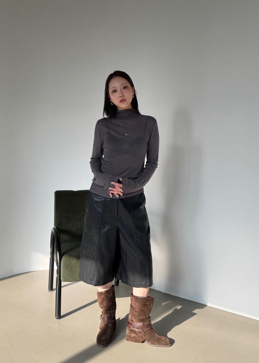 LE ETOILE韓國代購女裝新品真品人氣休閑熱賣長袖T恤高領Le etoile長袖T恤