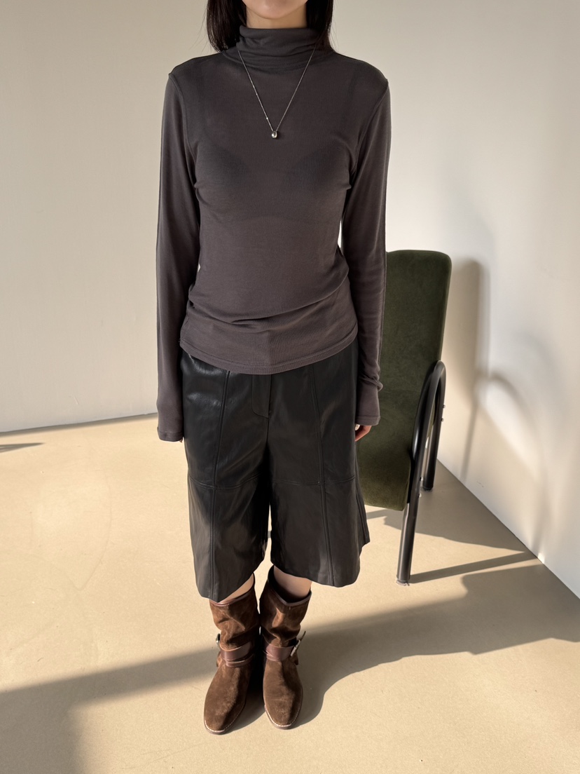 LE ETOILE韓國代購女裝新品真品人氣休閑熱賣長袖T恤高領Le etoile長袖T恤