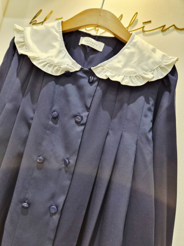 BLING BLING-S/RICO韓國直郵女士新品休閑推薦連衣裙褶邊BLING BLING-S/RICO連衣裙