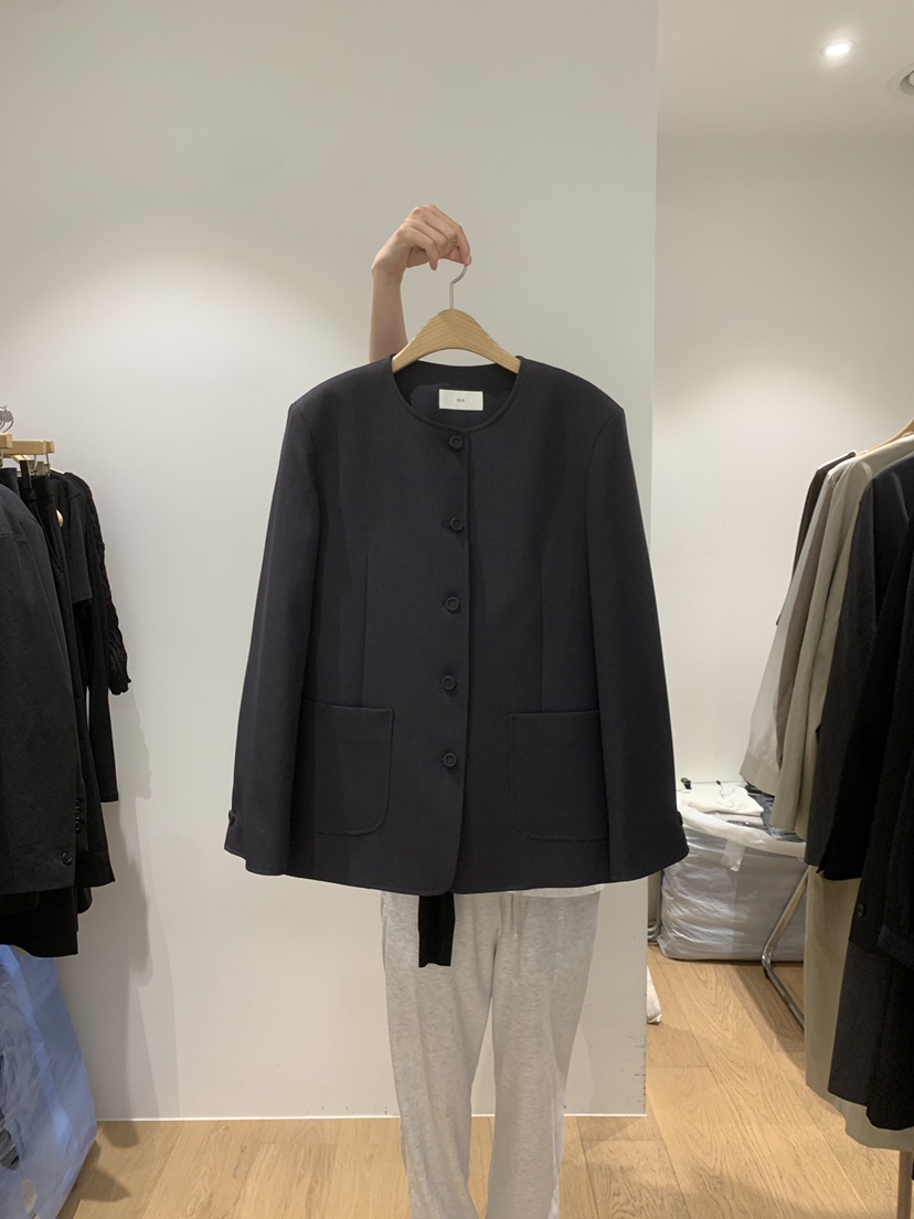 OUR-A/NOVAE東大門實拍女士新品熱賣人氣真品推薦休閑夾克OUR/NOVAE夾克圖色2墨