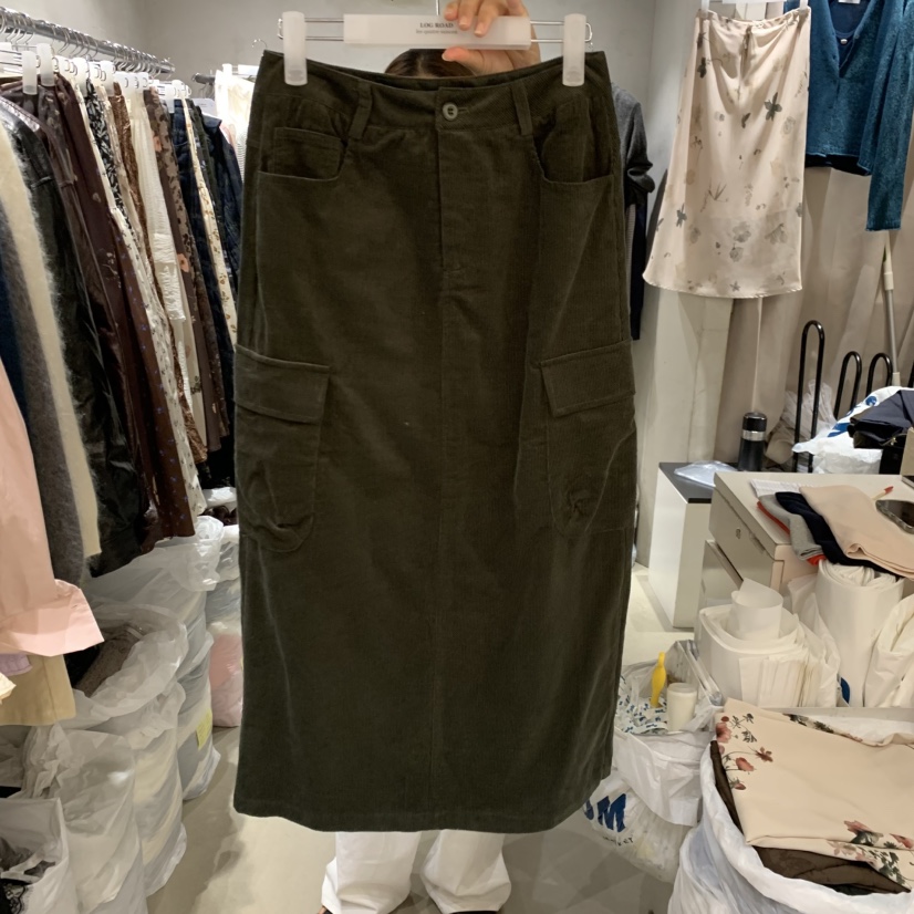 LOGROAD東大門實拍女士新品時尚熱賣休閑真品半身裙中短裙LOG ROAD半身裙/中短裙圖色1