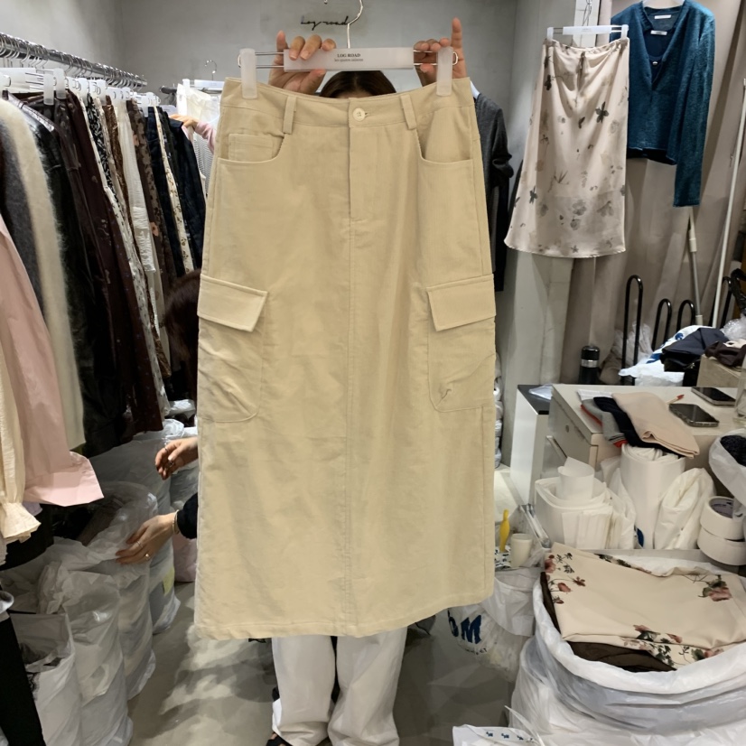 LOGROAD東大門實拍女士新品時尚熱賣休閑真品半身裙中短裙LOG ROAD半身裙/中短裙圖色2