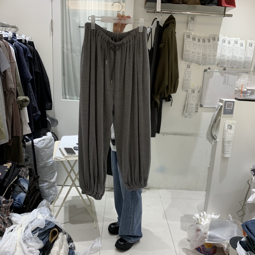 MONDAY TO SUNDAY東大門實拍女士新品真品人氣休閑褲褶皺MONDAY TO SUNDAY休閑褲圖色2
