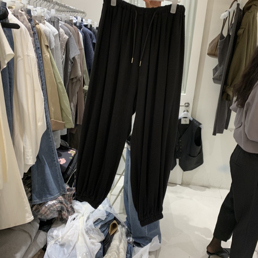 MONDAY TO SUNDAY東大門實拍女士新品真品人氣休閑褲褶皺MONDAY TO SUNDAY休閑褲圖色3