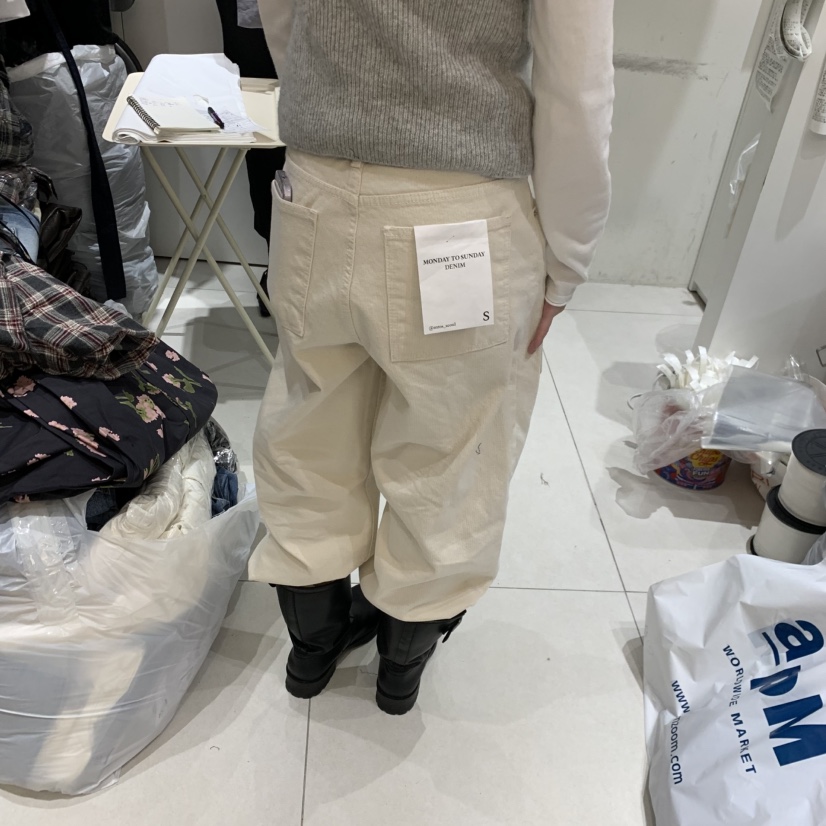 MONDAY TO SUNDAY東大門直郵女裝新款休閑時尚熱賣休閑褲MONDAY TO SUNDAY休閑褲