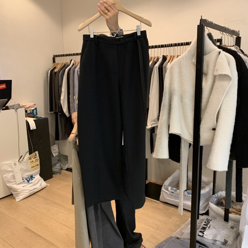 LA MAGIE FEMME韓國直郵女士新品休閑時尚真品人氣休閑褲Lamagie Femme休閑褲圖色3