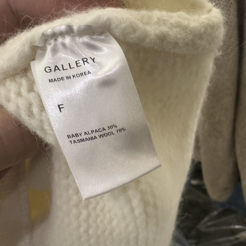 GALLERY-P韓國直郵女士新款時尚真品熱賣人氣休閑針織衫GALLERY-P針織衫