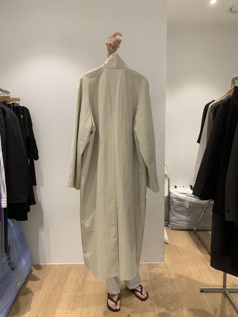 OUR-A/NOVAE東大門實拍女裝新品休閑人氣真品長款風衣高領OUR/NOVAE長款風衣