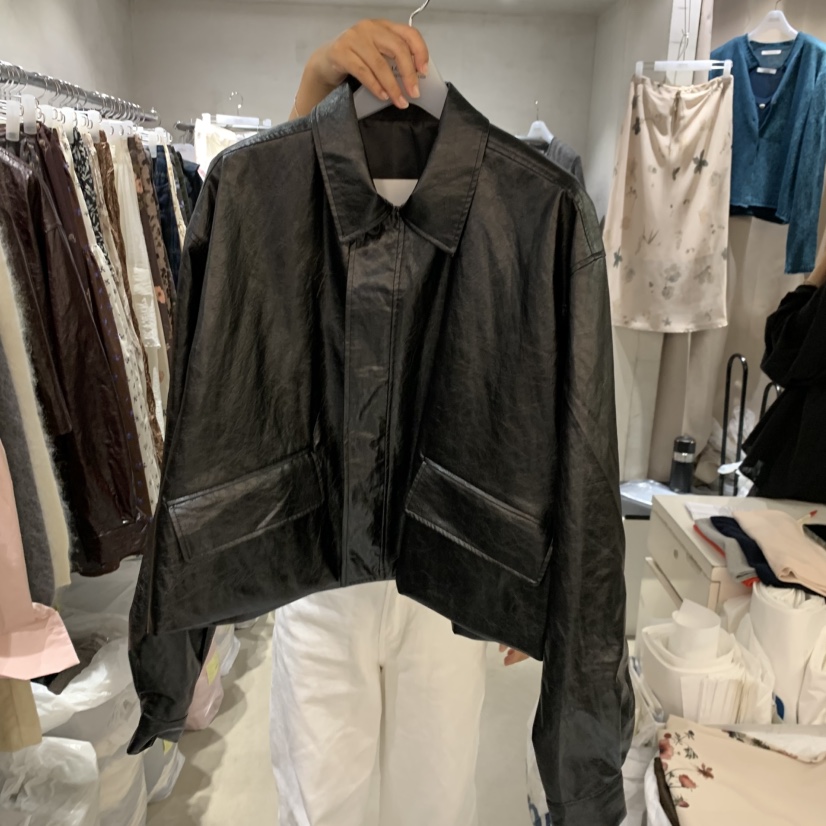 LOGROAD東大門實拍女士新品休閑真品人氣熱賣推薦時尚夾克LOG ROAD夾克圖色1