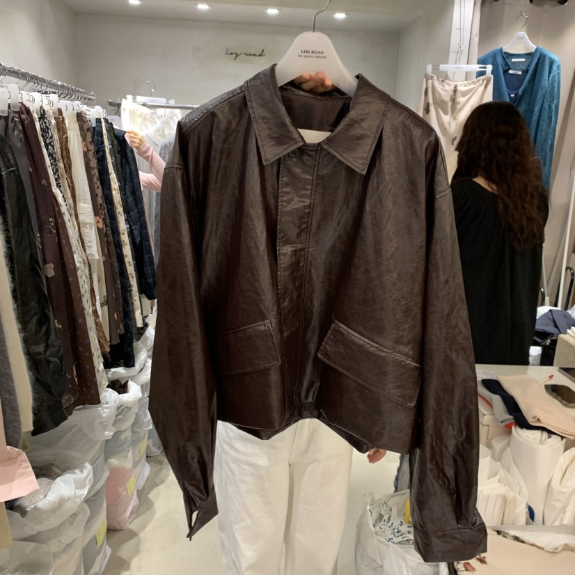 LOGROAD東大門實拍女士新品休閑真品人氣熱賣推薦時尚夾克LOG ROAD夾克圖色2