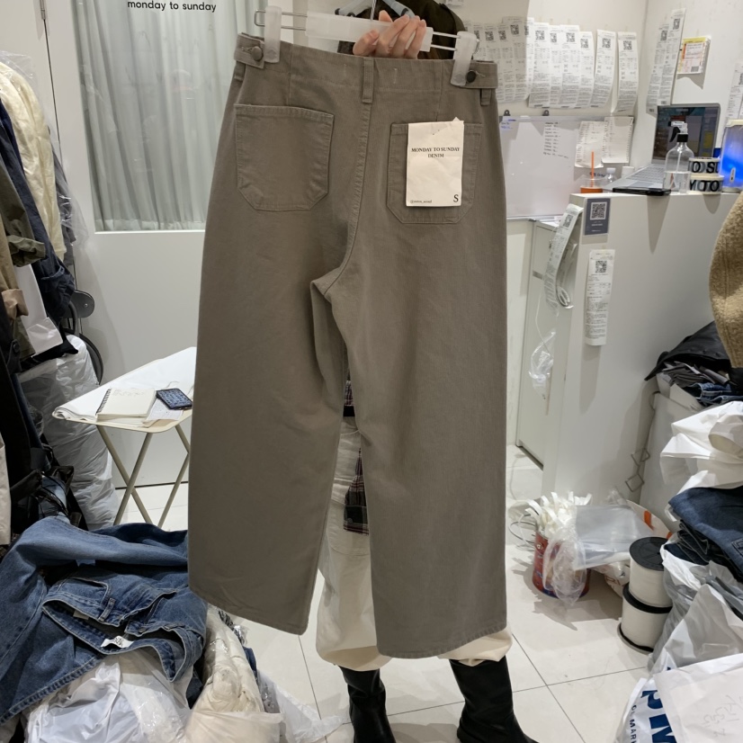 MONDAY TO SUNDAY東大門代購女士新品熱賣推薦休閑休閑褲MONDAY TO SUNDAY休閑褲
