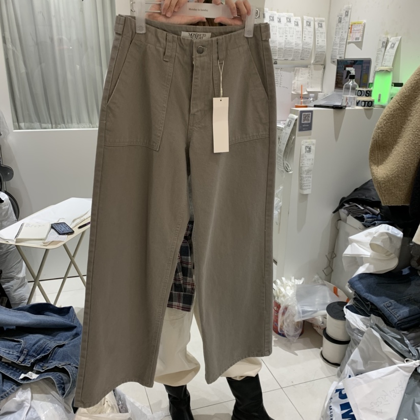 MONDAY TO SUNDAY東大門代購女士新品熱賣推薦休閑休閑褲MONDAY TO SUNDAY休閑褲圖色1