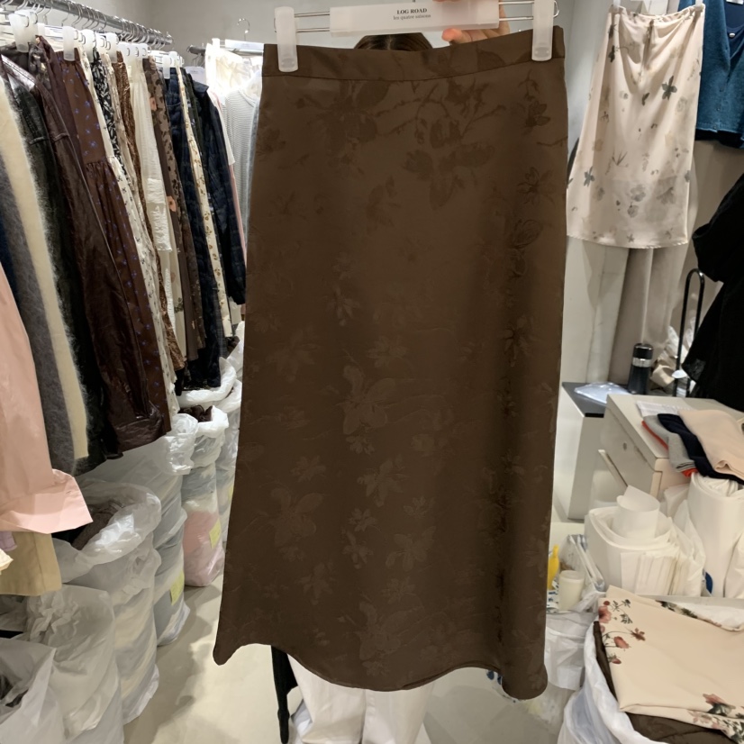 LOGROAD韓國直郵女士新品推薦真品人氣時尚休閑半身裙中短裙LOG ROAD半身裙/中短裙圖色1