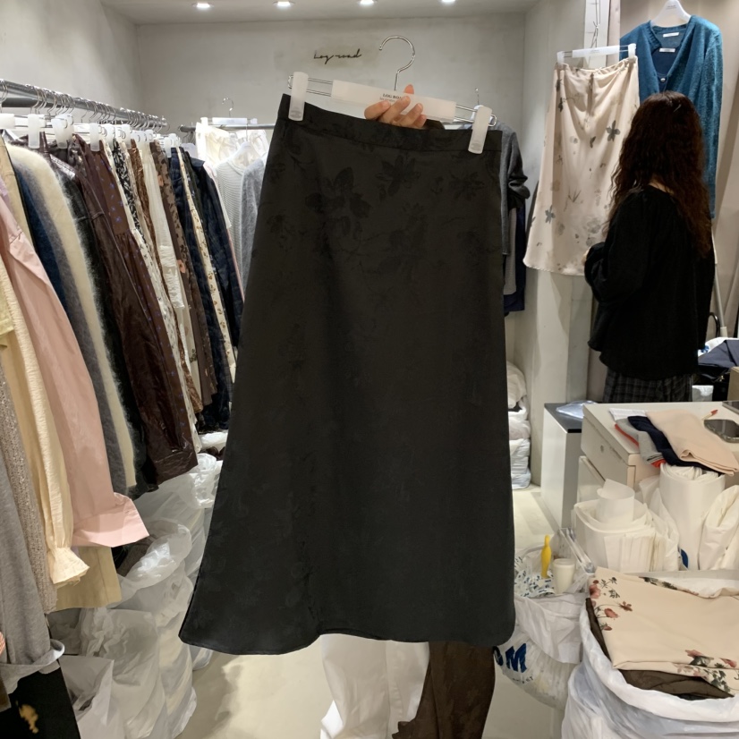 LOGROAD韓國直郵女士新品推薦真品人氣時尚休閑半身裙中短裙LOG ROAD半身裙/中短裙圖色2