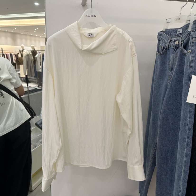 GALLERY-P東大門實拍女士新款時尚熱賣真品推薦襯衫蕾絲衫GALLERY-P襯衫/蕾絲衫圖色1