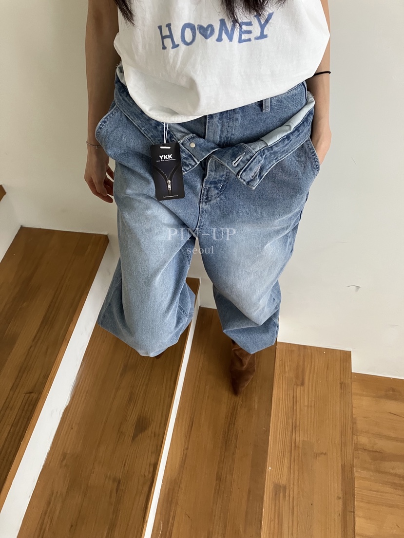 PIN-UP東大門代購女士新品推薦時尚真品熱賣人氣休閑牛仔褲PIN-UP牛仔褲