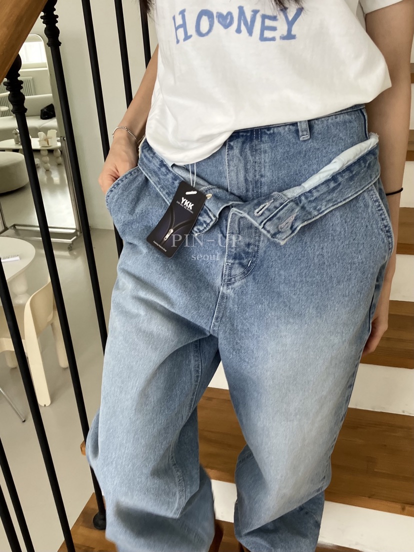 PIN-UP東大門代購女士新品推薦時尚真品熱賣人氣休閑牛仔褲PIN-UP牛仔褲