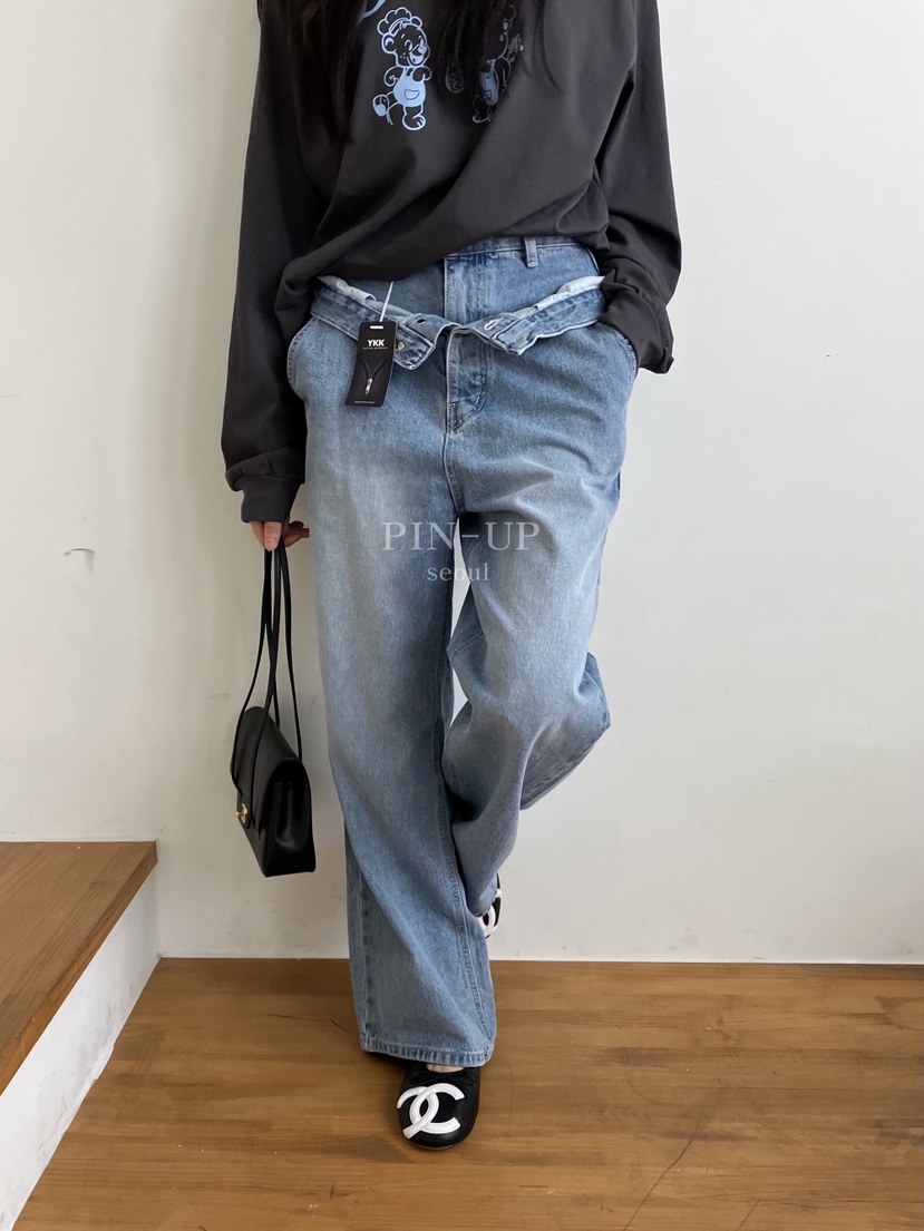 PIN-UP東大門代購女士新品推薦時尚真品熱賣人氣休閑牛仔褲PIN-UP牛仔褲