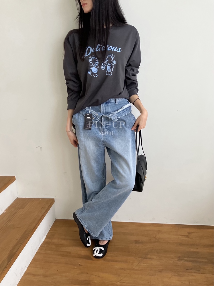 PIN-UP東大門代購女士新品推薦時尚真品熱賣人氣休閑牛仔褲PIN-UP牛仔褲