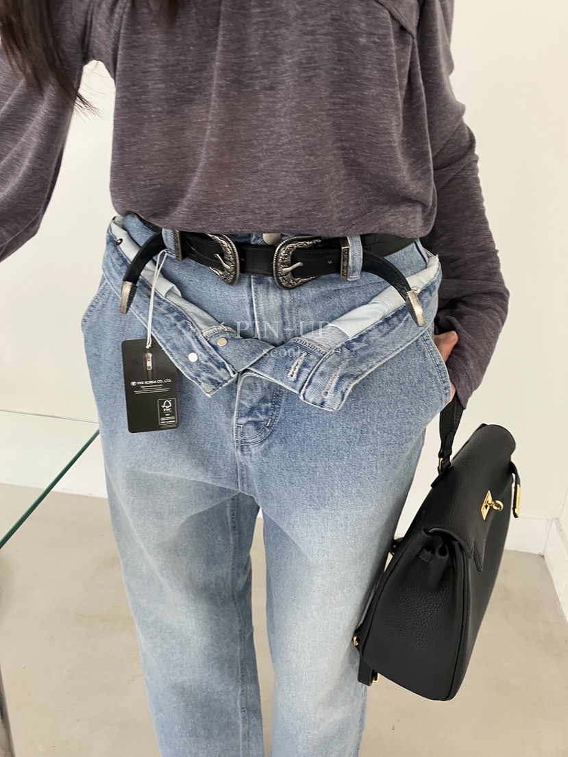 PIN-UP東大門代購女士新品推薦時尚真品熱賣人氣休閑牛仔褲PIN-UP牛仔褲