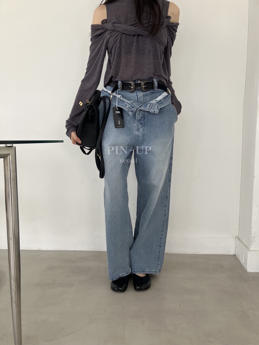PIN-UP東大門代購女士新品推薦時尚真品熱賣人氣休閑牛仔褲PIN-UP牛仔褲