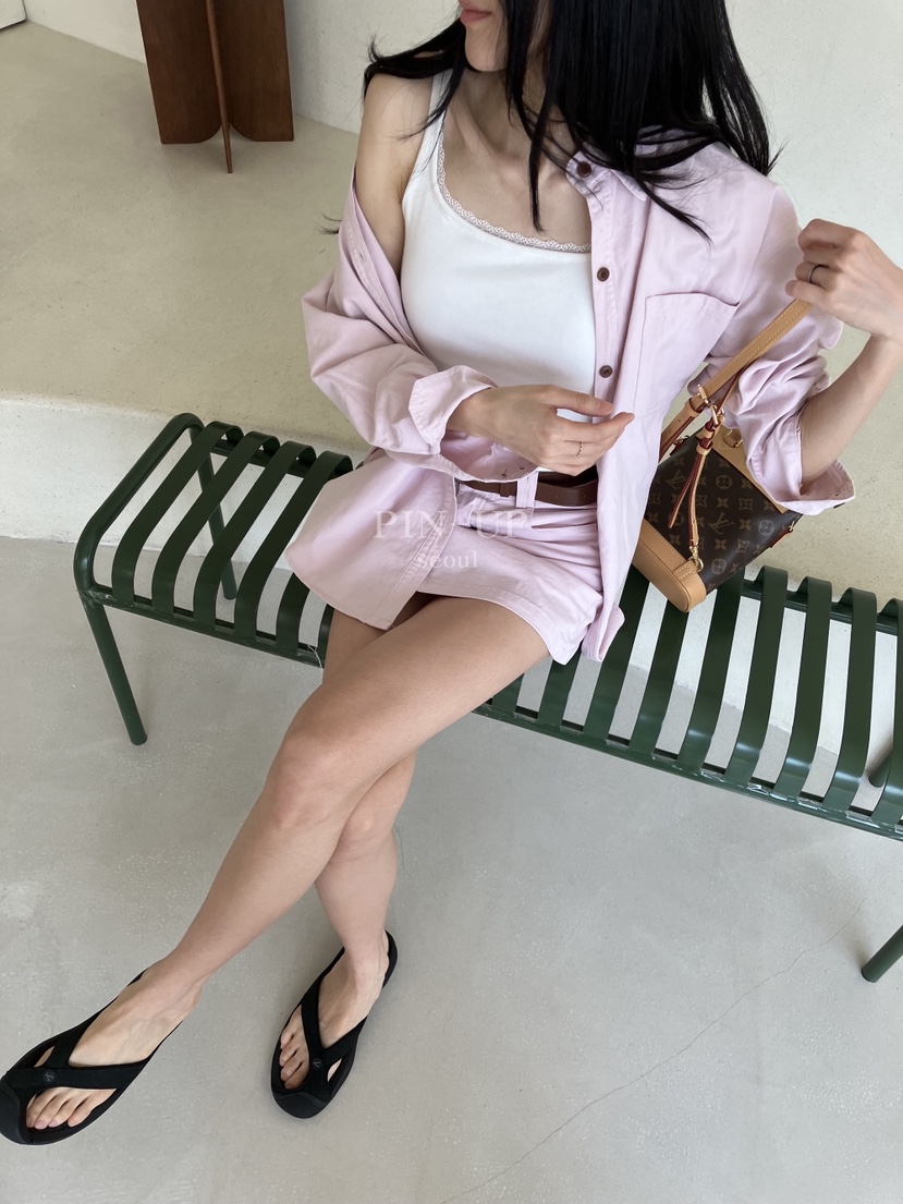PIN-UP韓國代購女士新品熱賣真品時尚休閑推薦人氣套裝套裝PIN-UP套裝