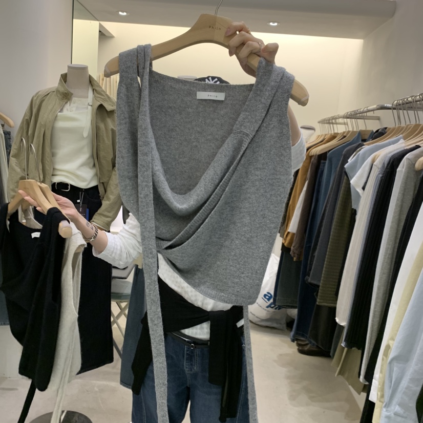 PHILO東大門直郵女裝新品真品人氣時尚熱賣推薦吊帶背心浣熊PHILO吊帶/背心圖色1