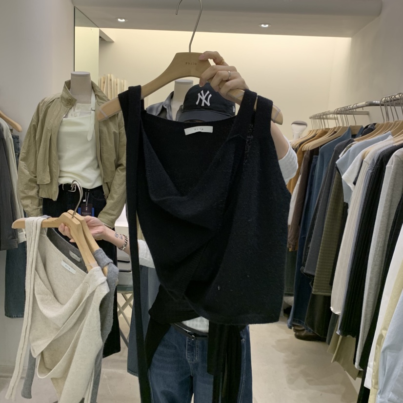 PHILO東大門直郵女裝新品真品人氣時尚熱賣推薦吊帶背心浣熊PHILO吊帶/背心圖色3
