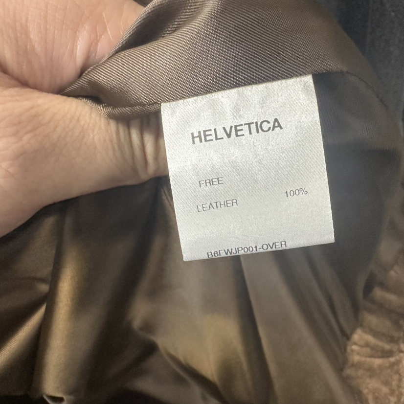 HELVETICA東大門實拍女裝新品推薦人氣熱賣時尚夾克絨面革HELVETICA夾克