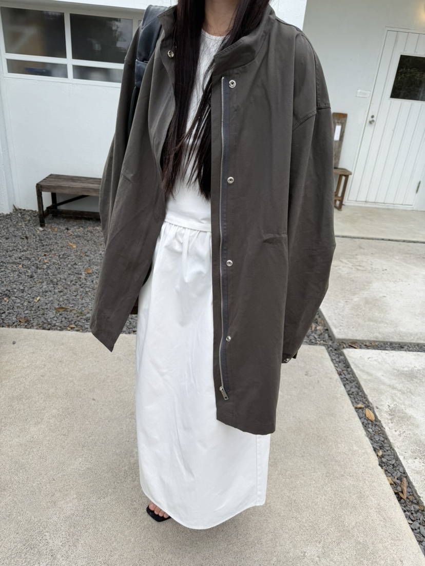 VERNIMENT東大門代購女士新品熱賣推薦時尚人氣真品長款風衣VERNIMENT長款風衣