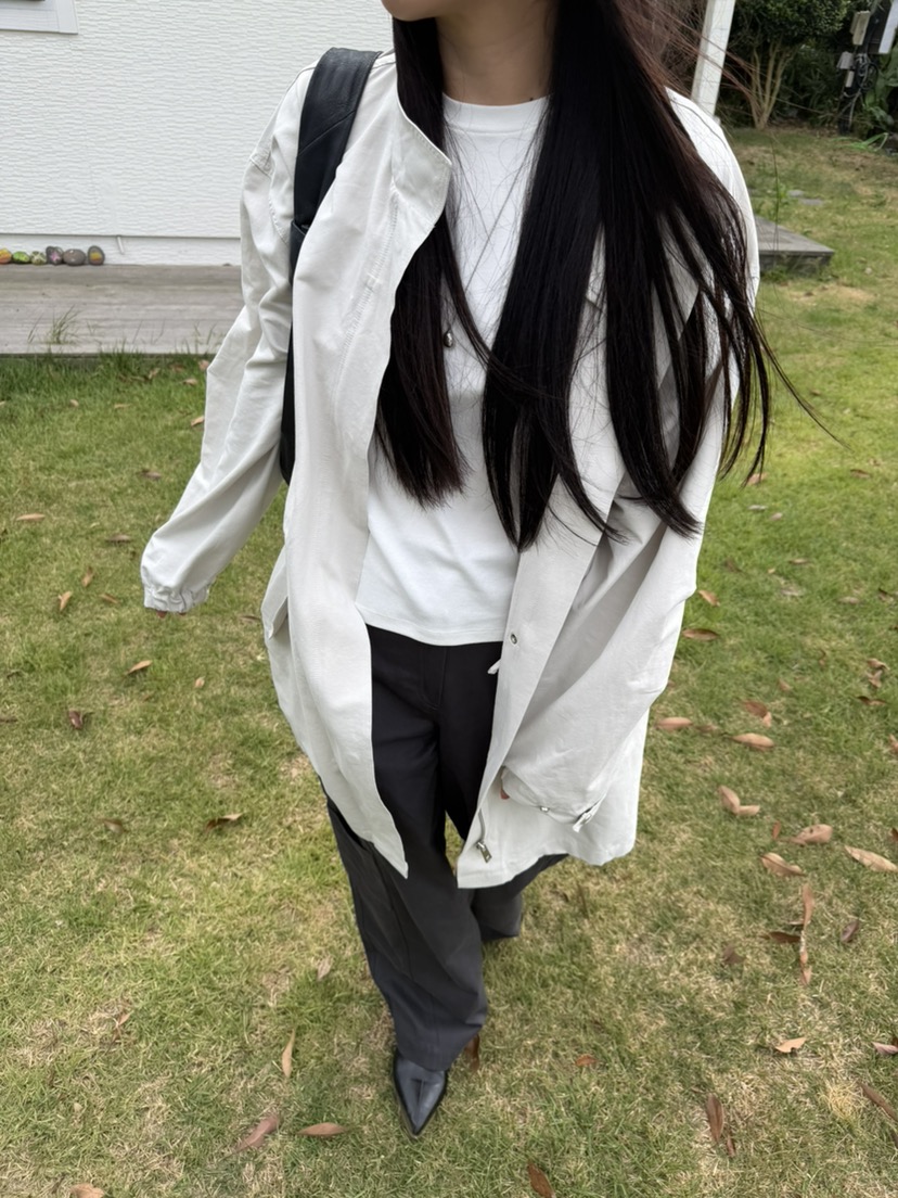 VERNIMENT東大門代購女士新品熱賣推薦時尚人氣真品長款風衣VERNIMENT長款風衣