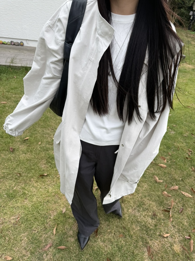 VERNIMENT東大門代購女士新品熱賣推薦時尚人氣真品長款風衣VERNIMENT長款風衣