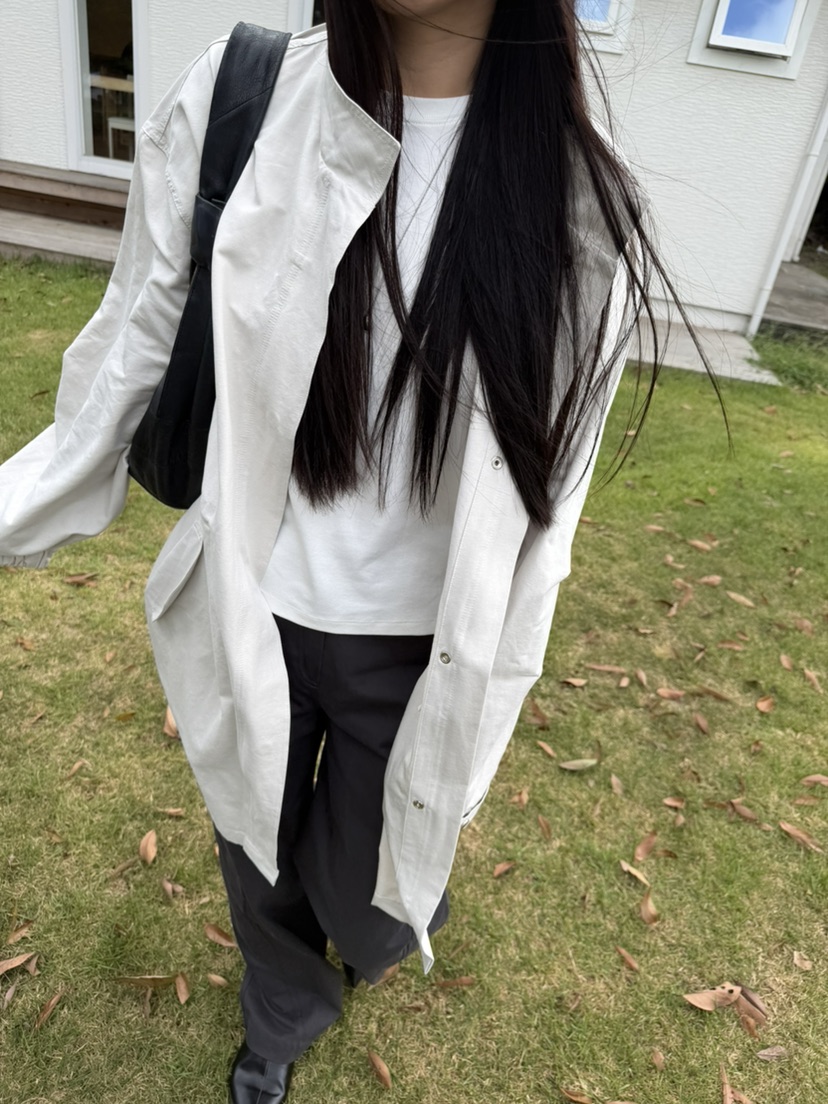 VERNIMENT東大門代購女士新品熱賣推薦時尚人氣真品長款風衣VERNIMENT長款風衣