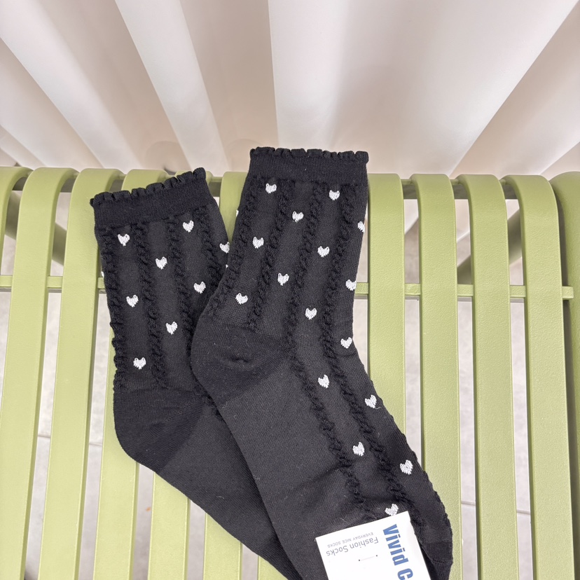 CACTUS-Q韓國直郵女裝新品人氣真品休閑推薦時尚熱賣襪子CACTUS十雙起/可混搭襪子圖色6